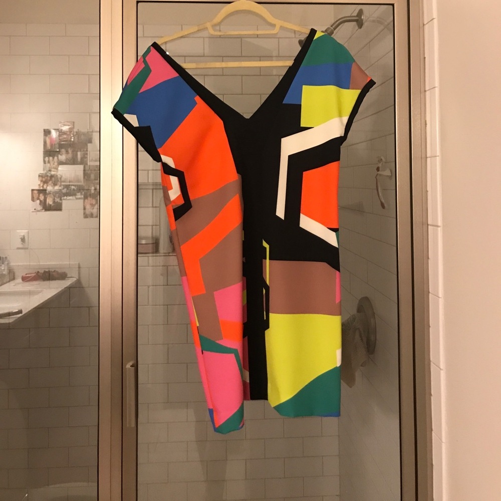 ⚡️ sale- Milly Color Block Dress NWOT